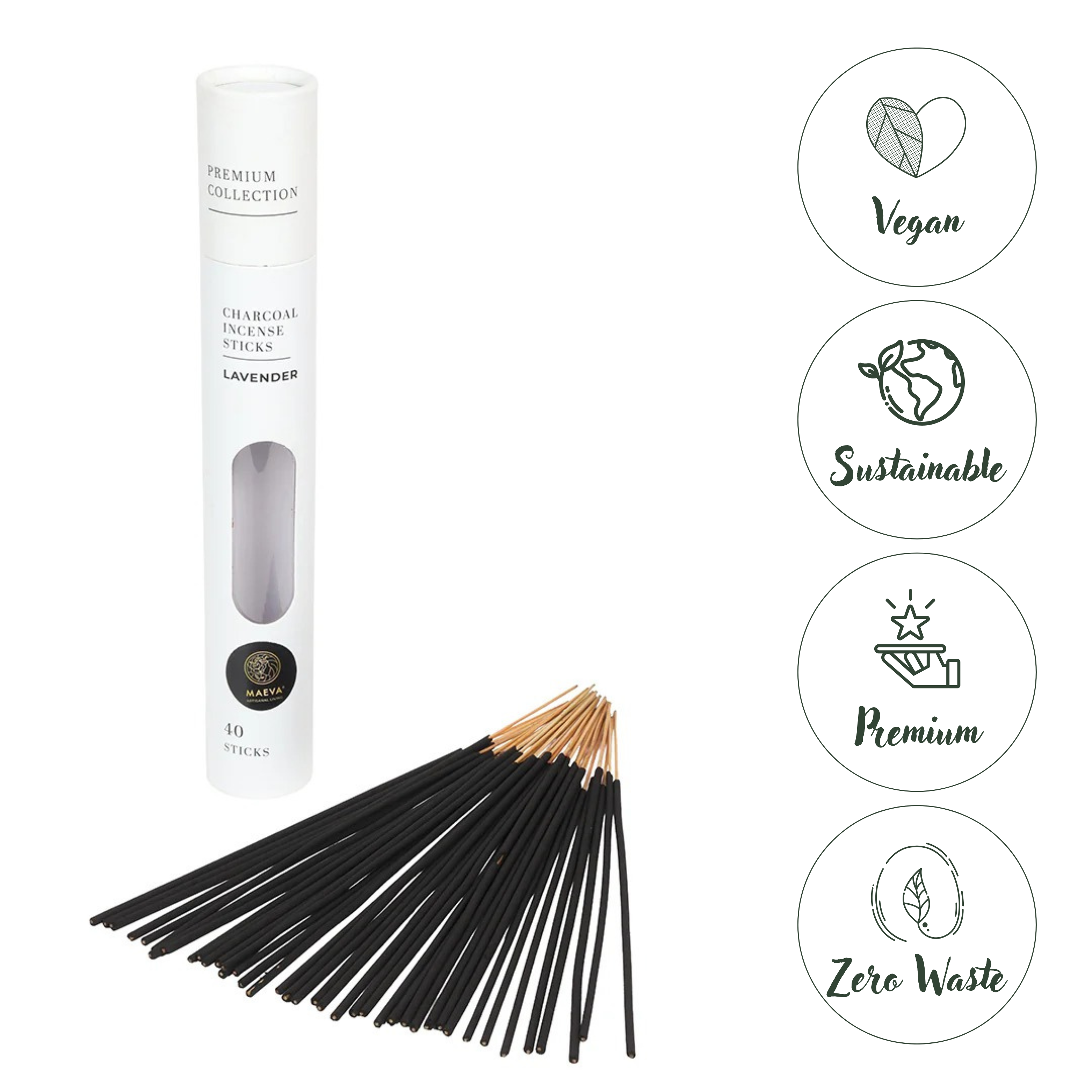 Lavender Charcoal Incense Sticks