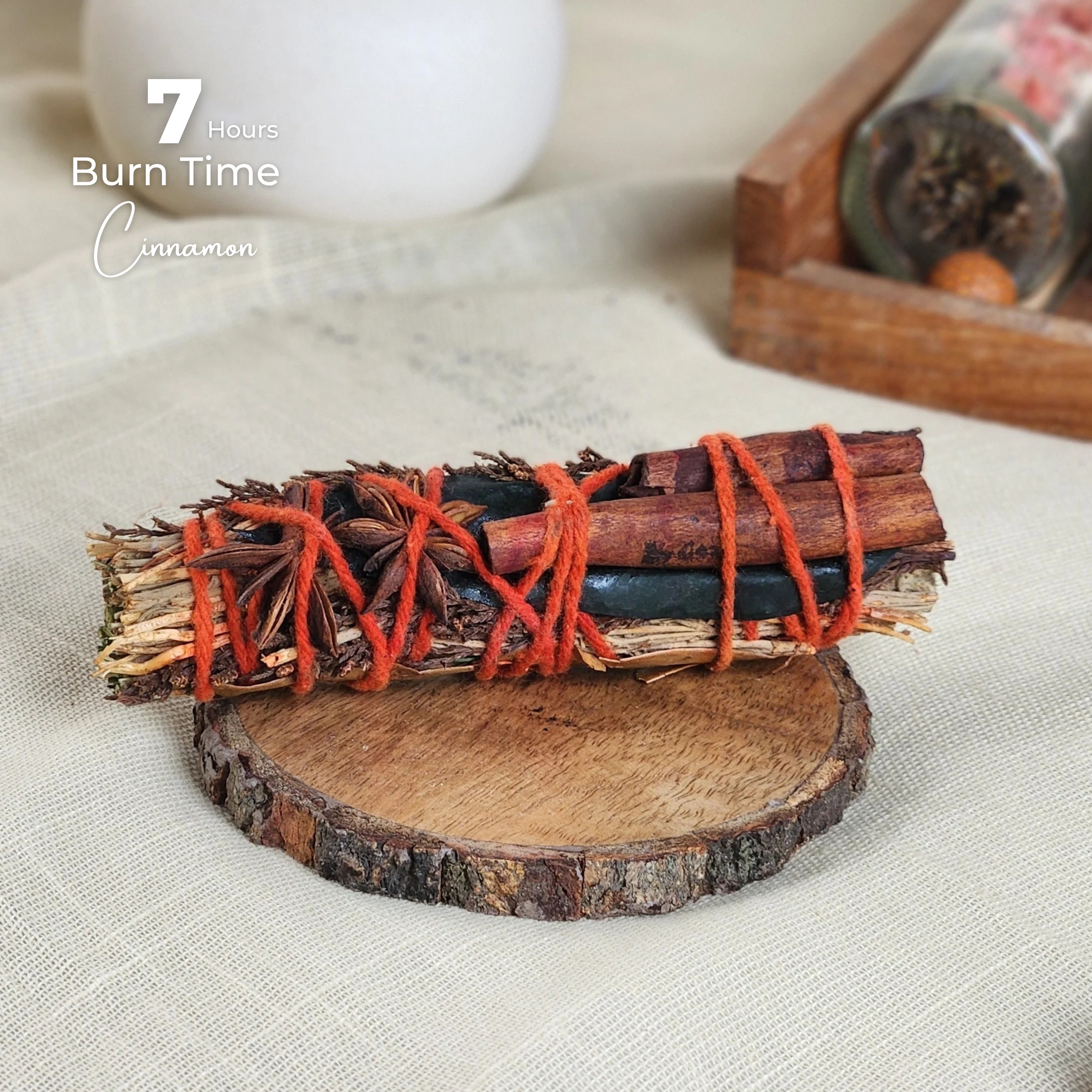 Cinnamon Smudge Bundle