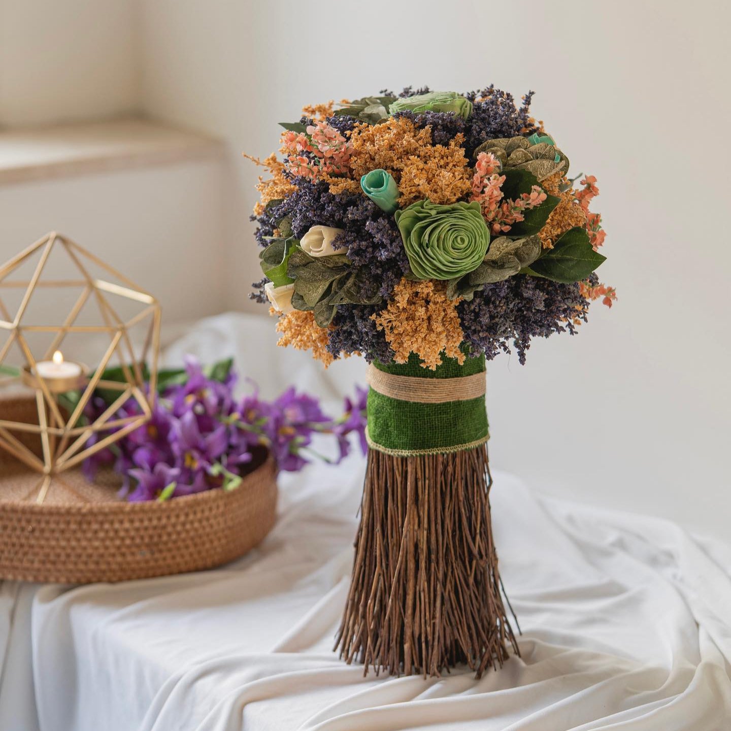 Eternal Summer Dried Flower Bouquet