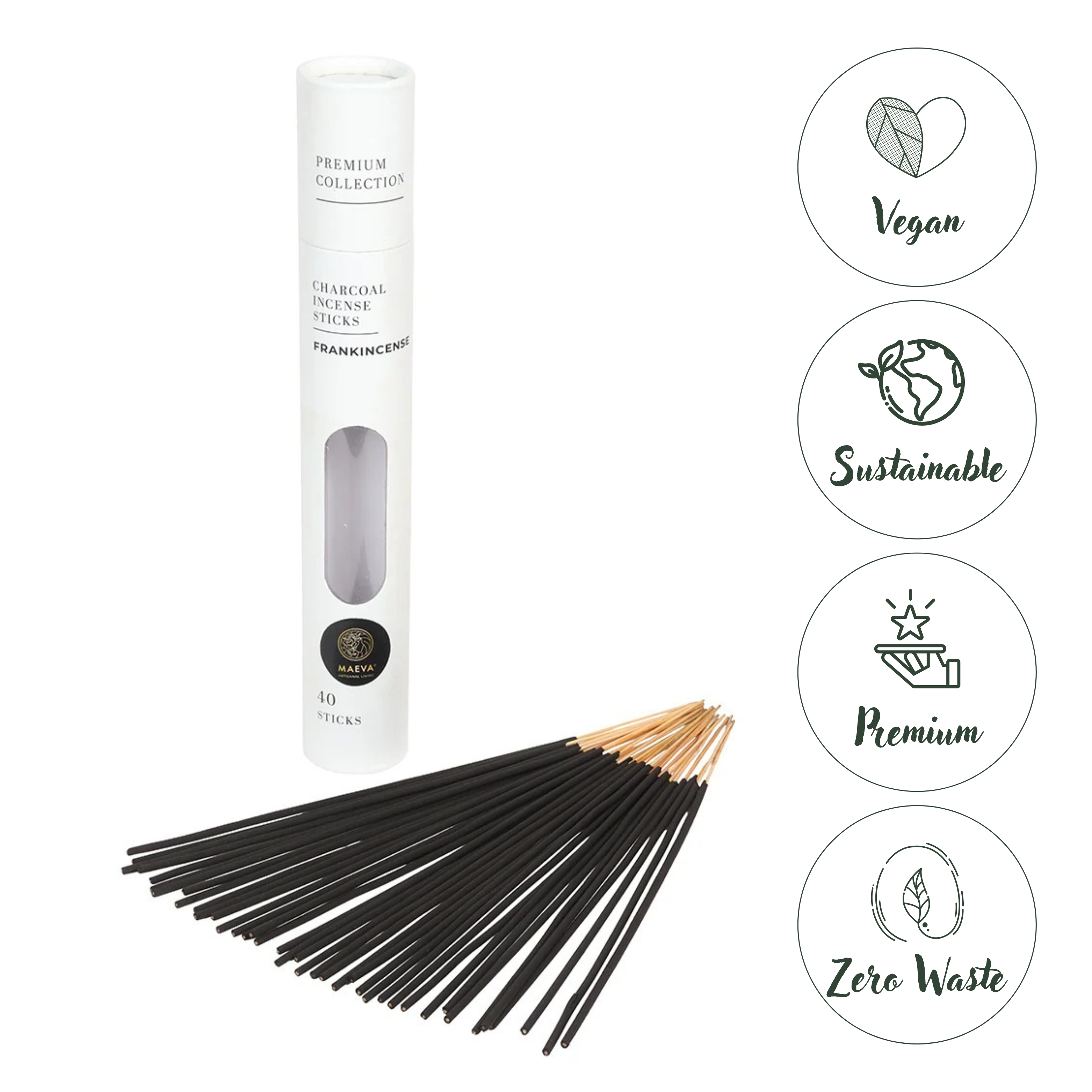 Frankincense Charcoal Incense Sticks