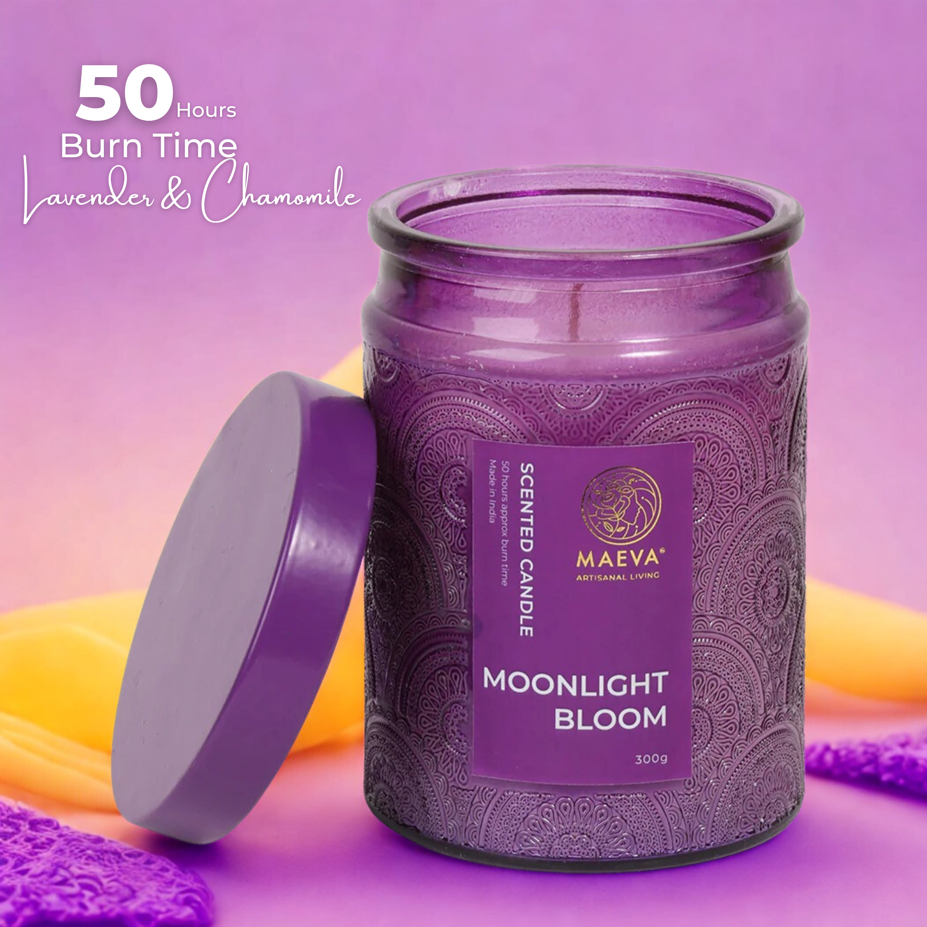 Moonlight Bloom Scented Candle