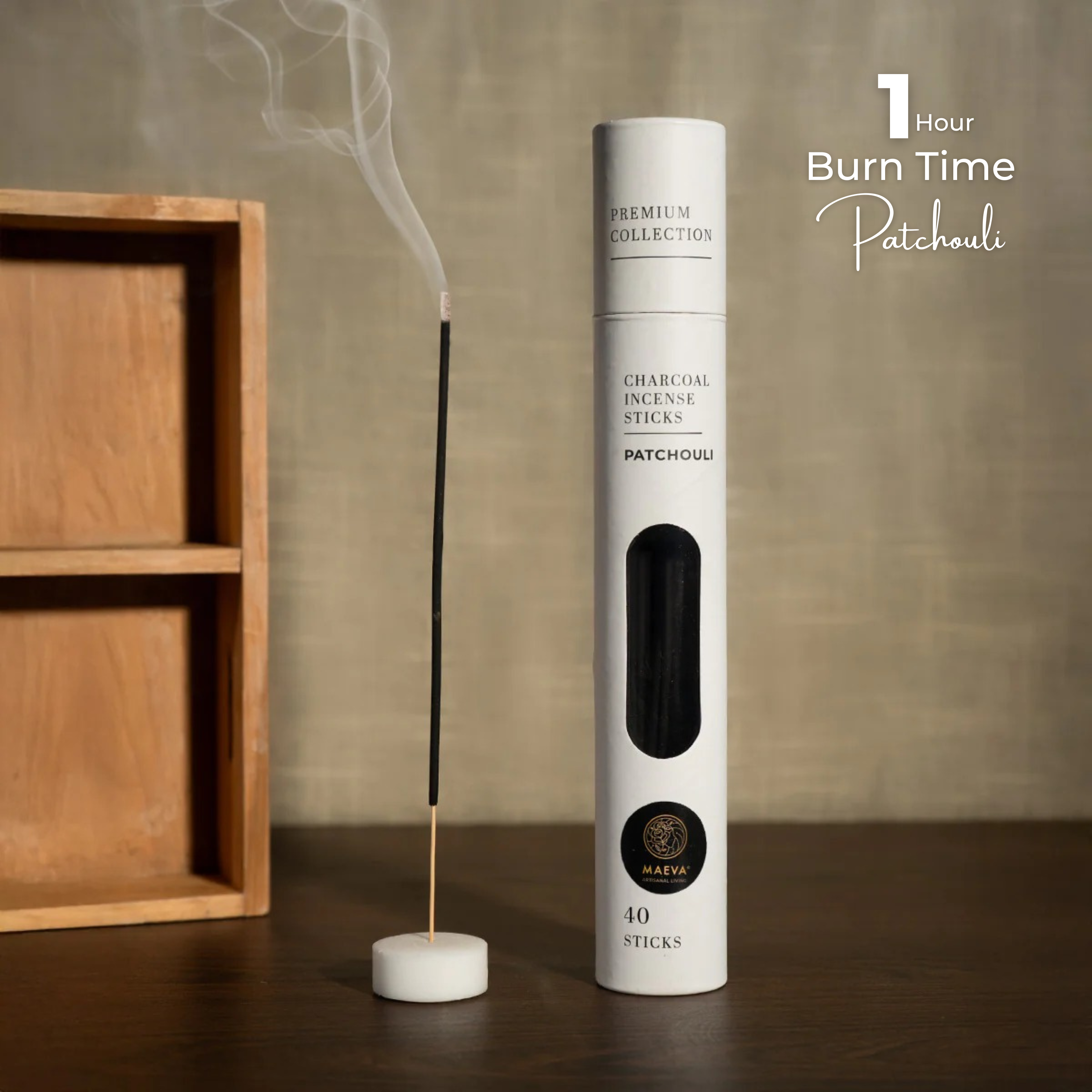 Patchouli Charcoal Incense Sticks