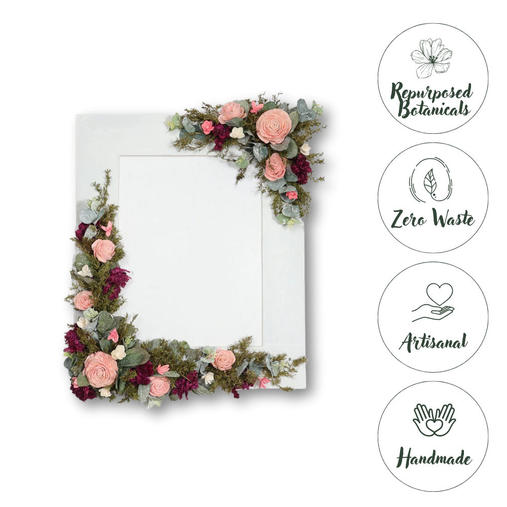 Parisian Beauty Floral Frame