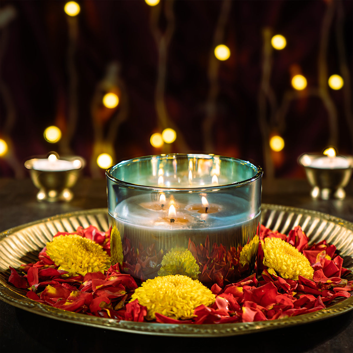 Anagha Iridescent 3-Wick Candle