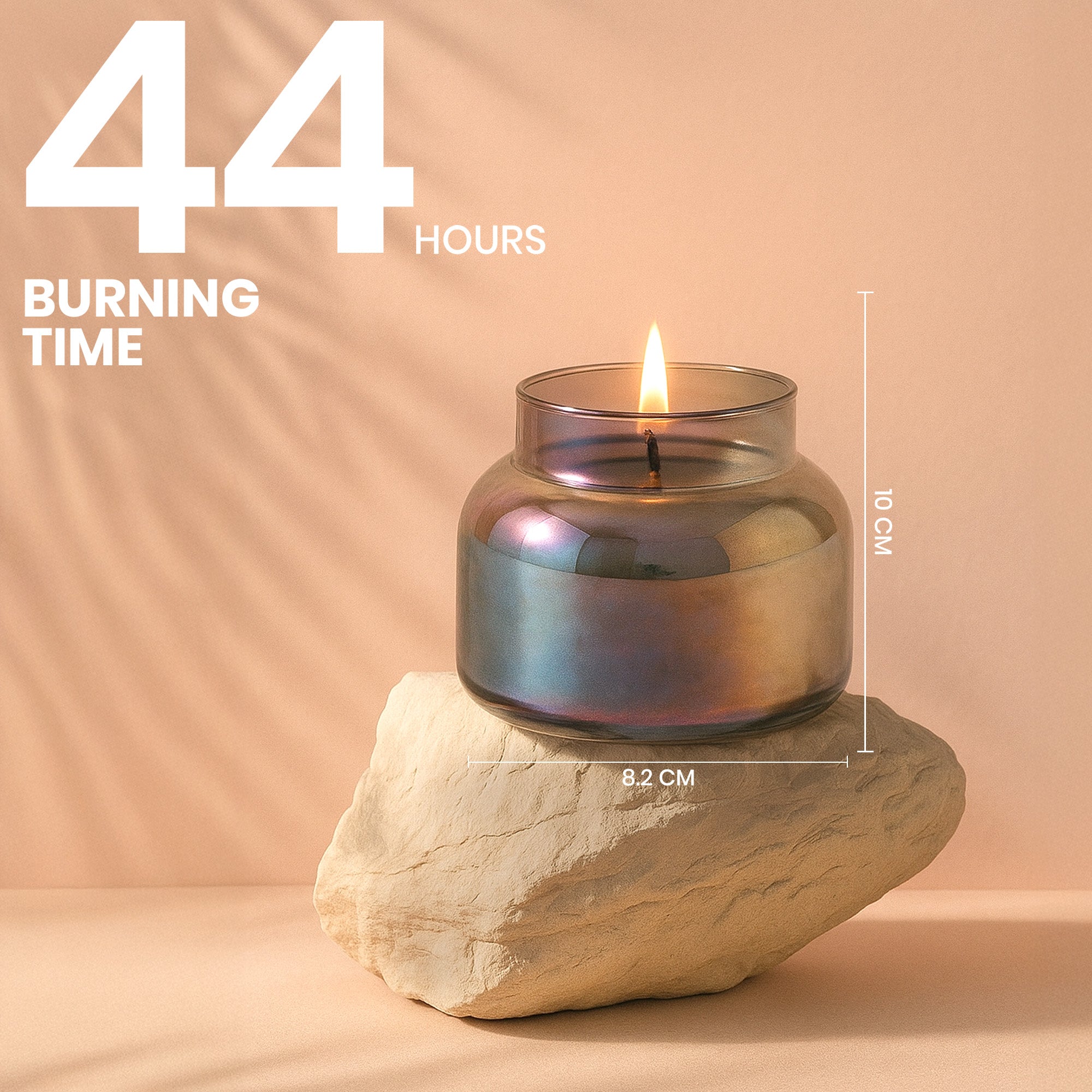 Anagha Iridescent Jar Candle