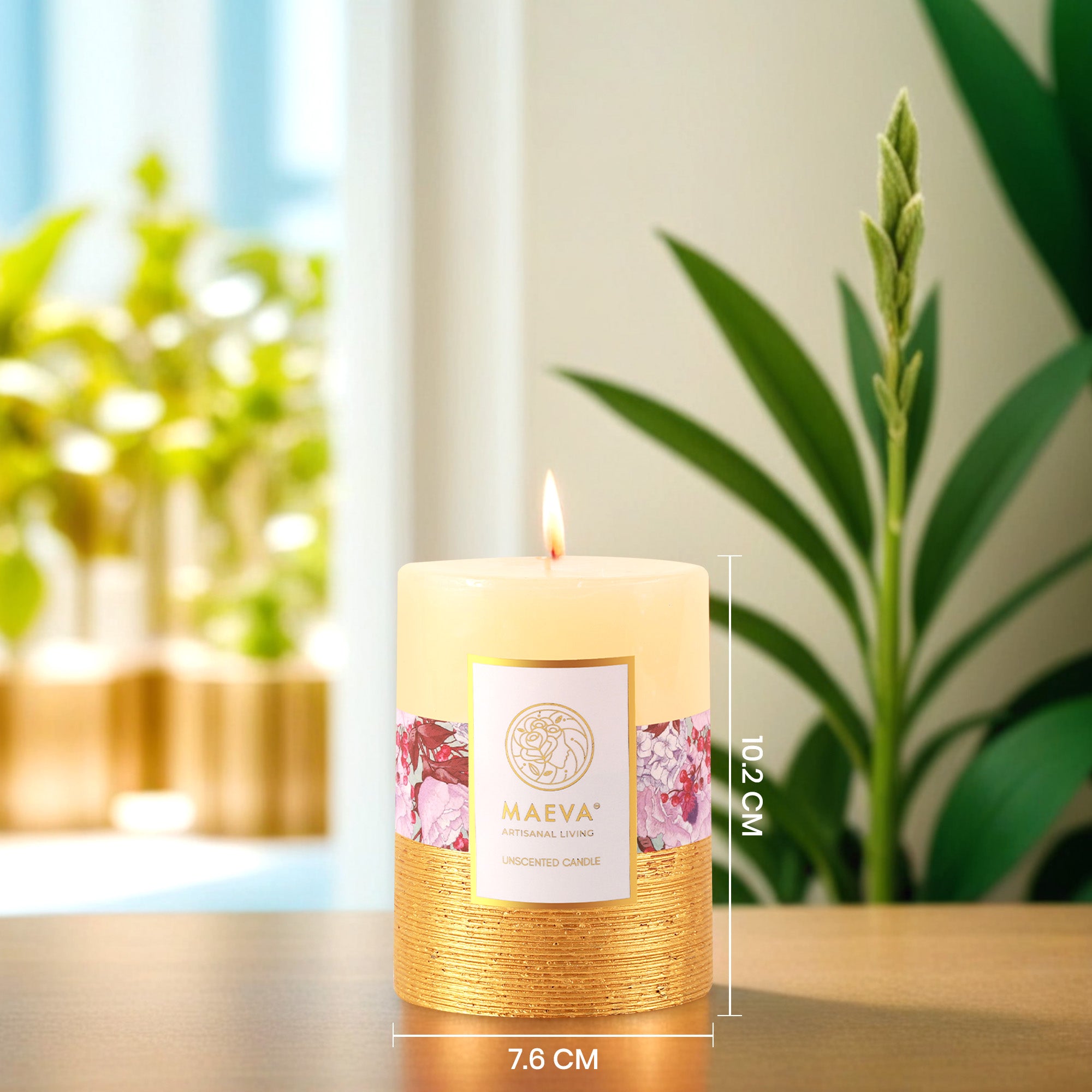 Birthday Pillar Candle - MEDIUM