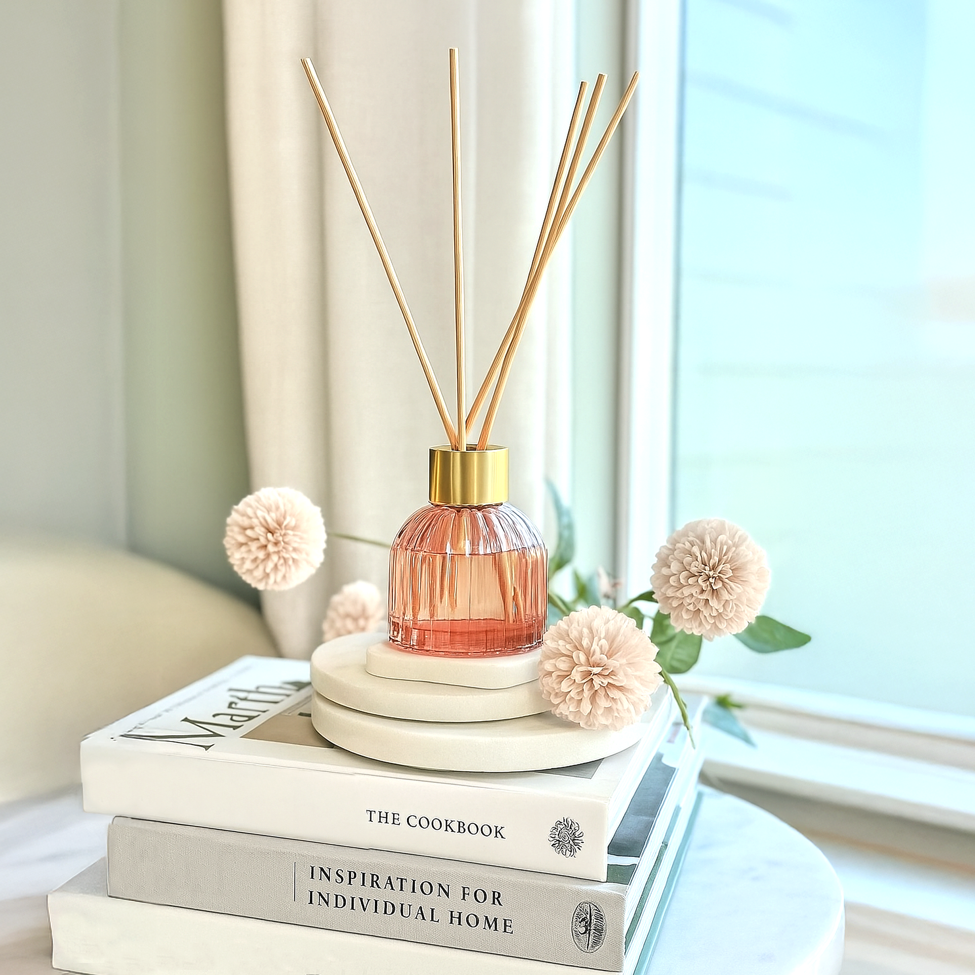 Scented Serenity Blush Peony Reed Diffuser