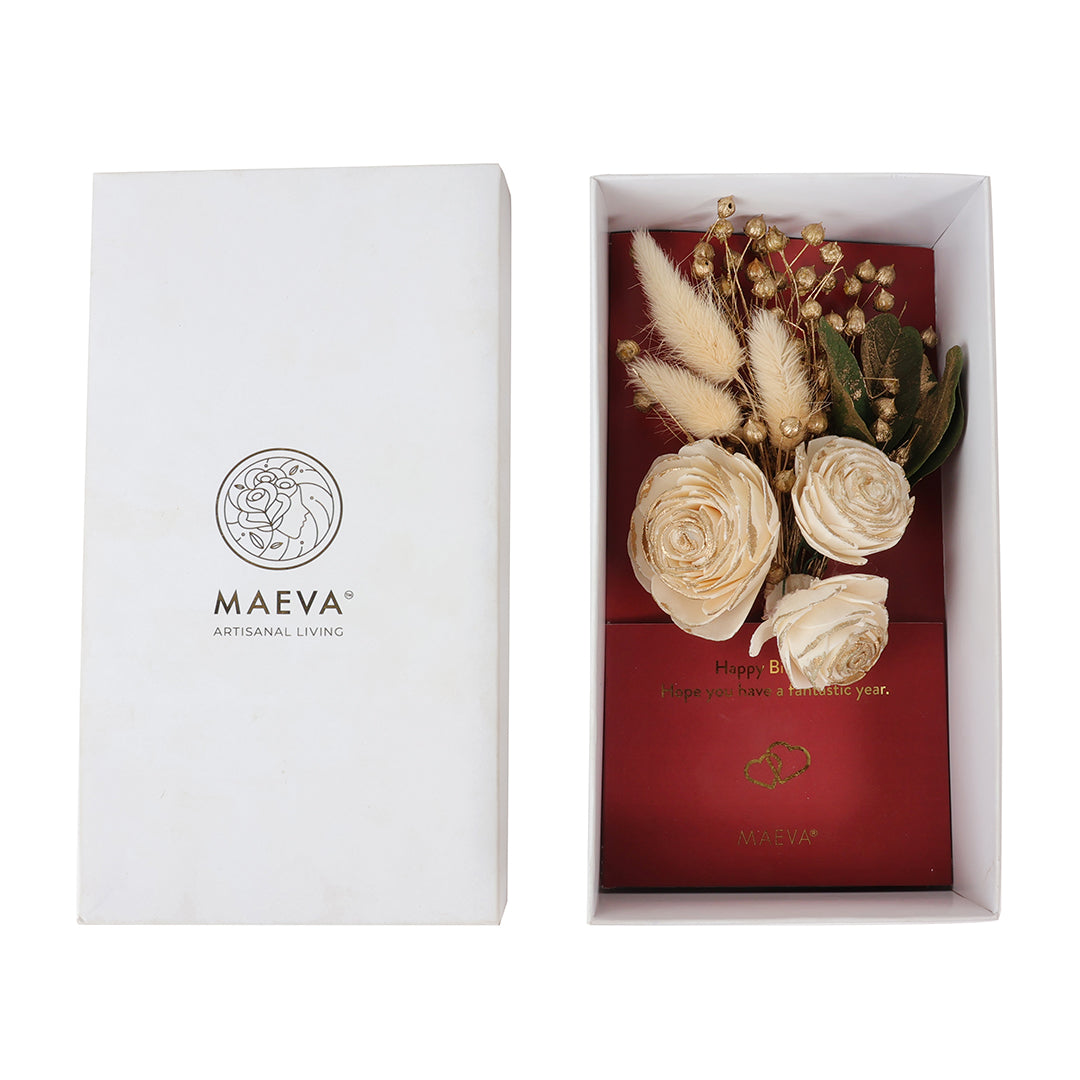 Birthday Greeting Card - Red