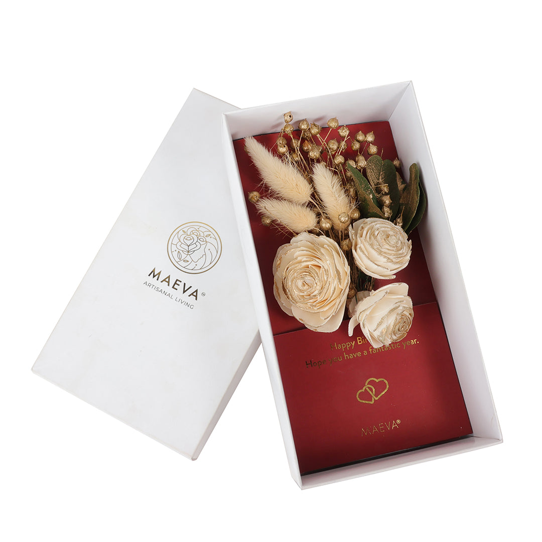 Birthday Greeting Card - Red