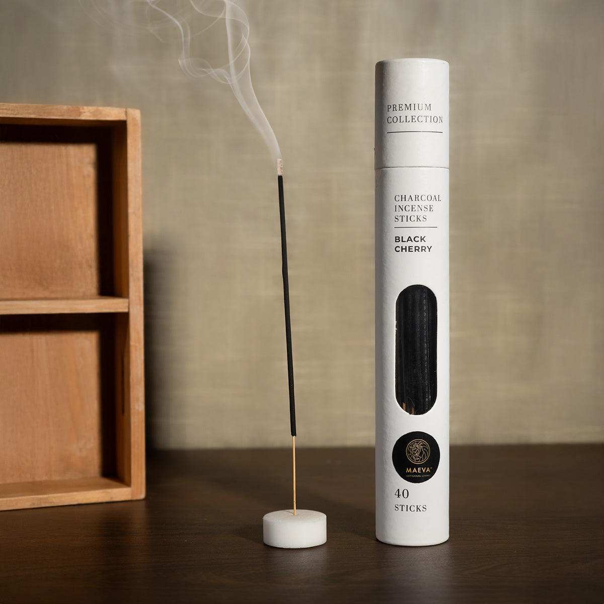 Black Cherry Charcoal Incense Sticks