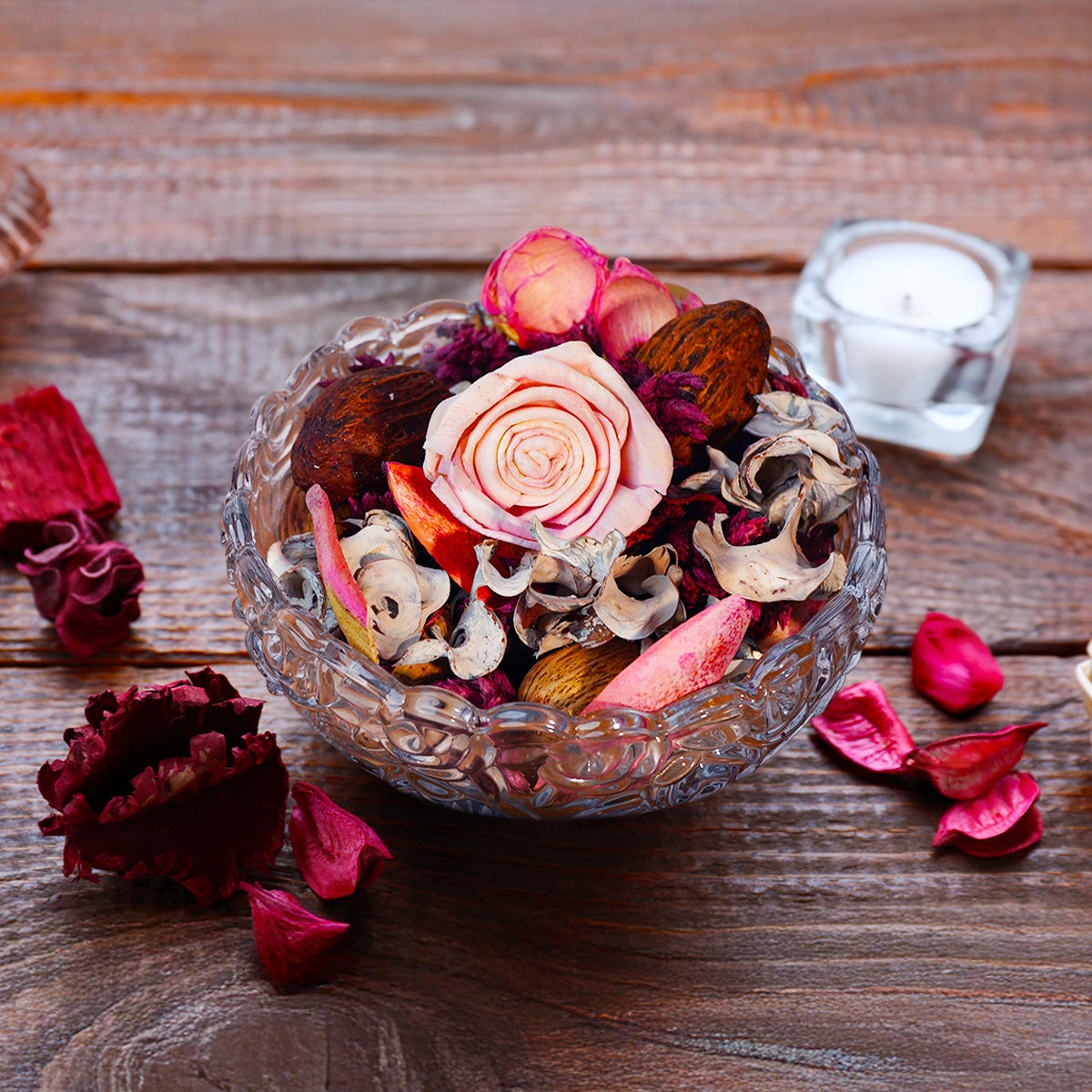 Garden Rose Scented Potpourri