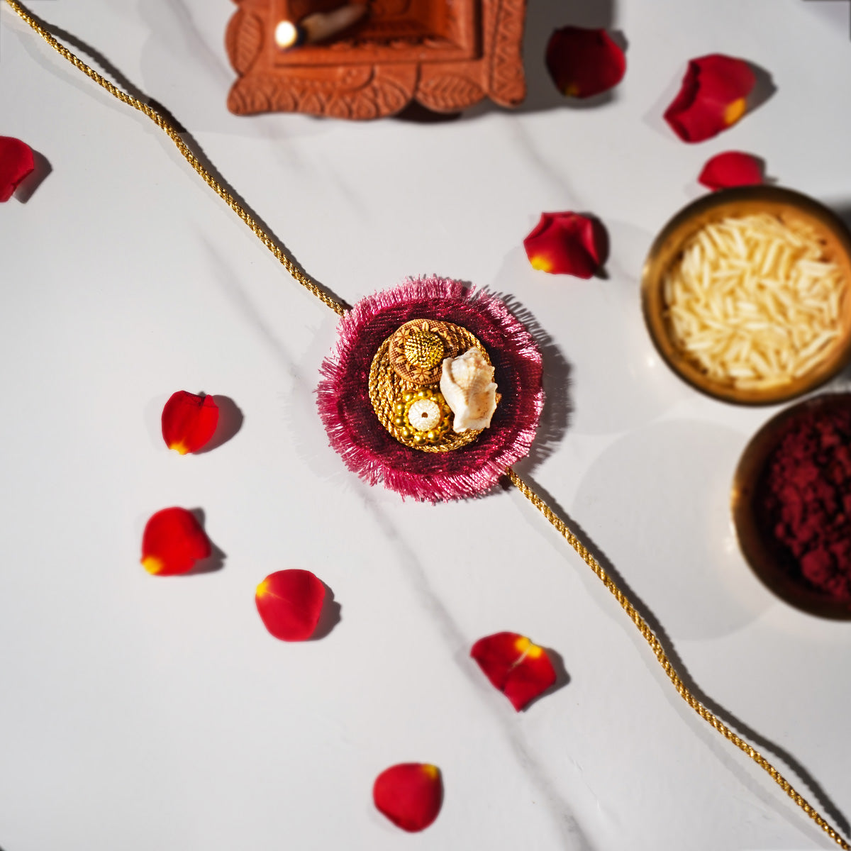 Gulbahaar Crimson Rakhi - Brother