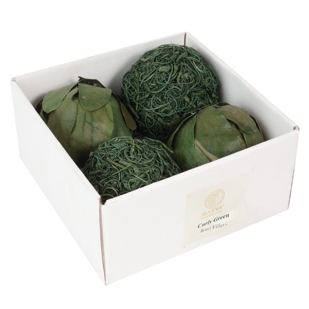 Curly Green Bowl Fillers