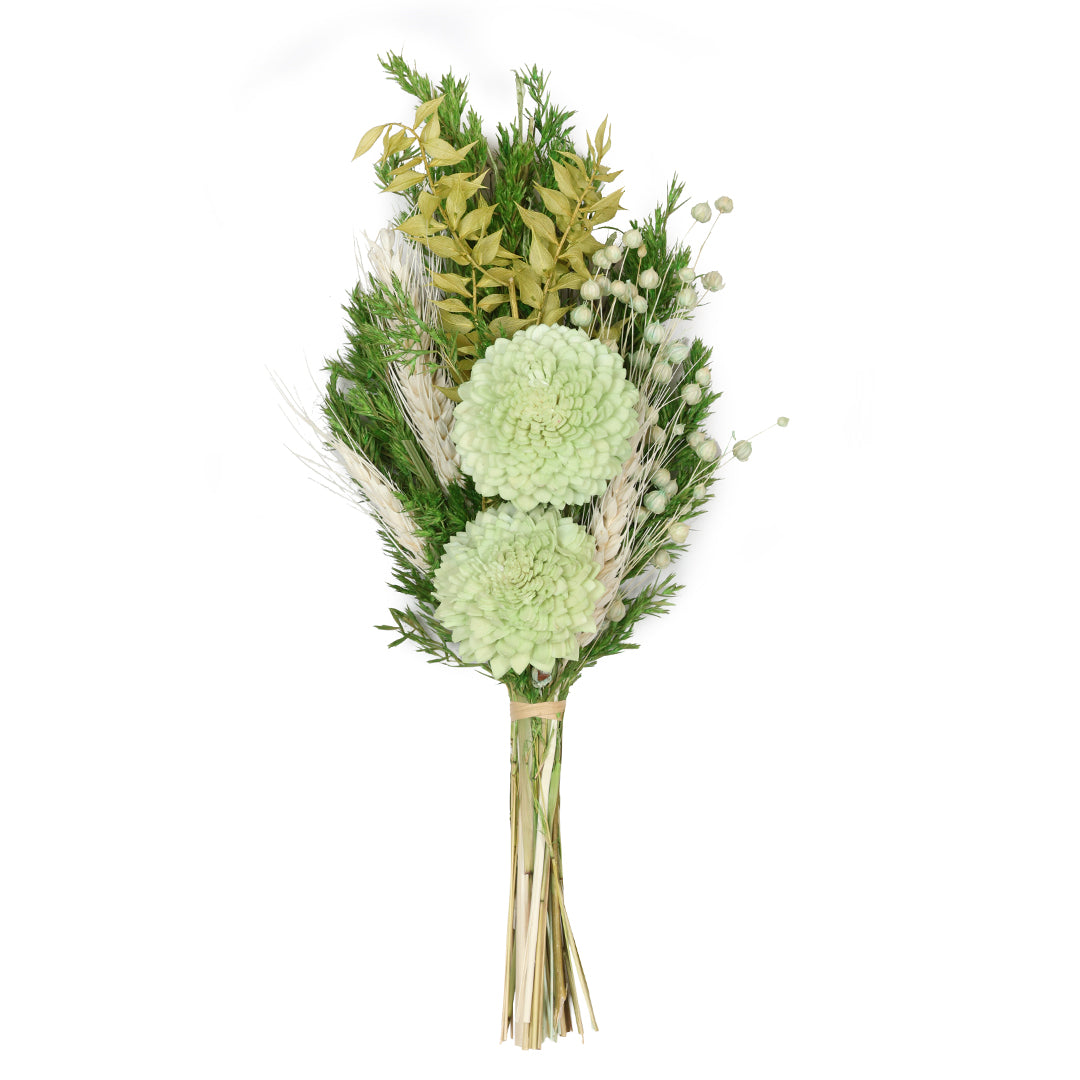 Emarald Embossed Flower Vase