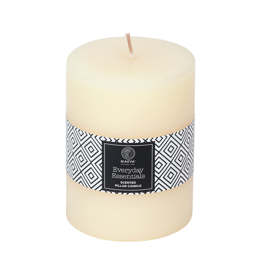 Everyday essential Bees Wax Pillar Candle - Large