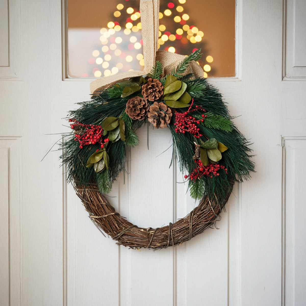 Festive Foliage Wreath