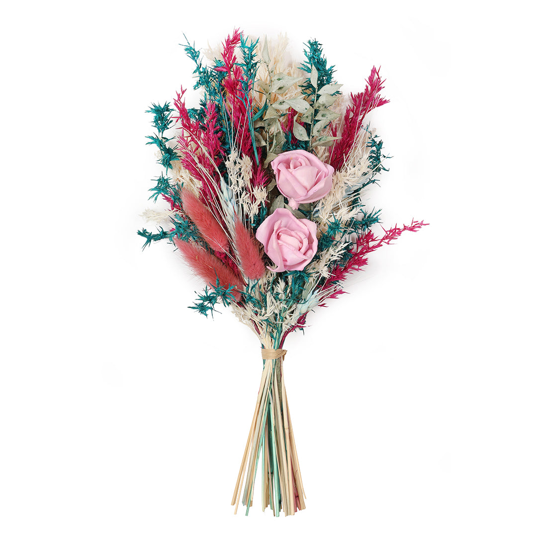 Grayscale Embossed Flower Vase