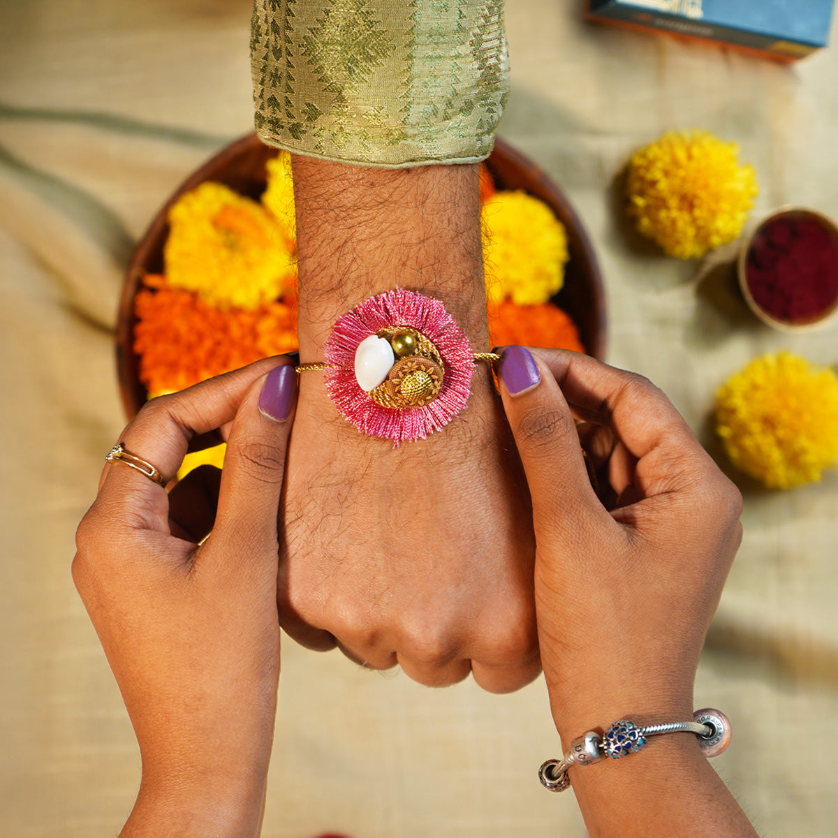 Gulbahaar Crimson Rakhi - KID