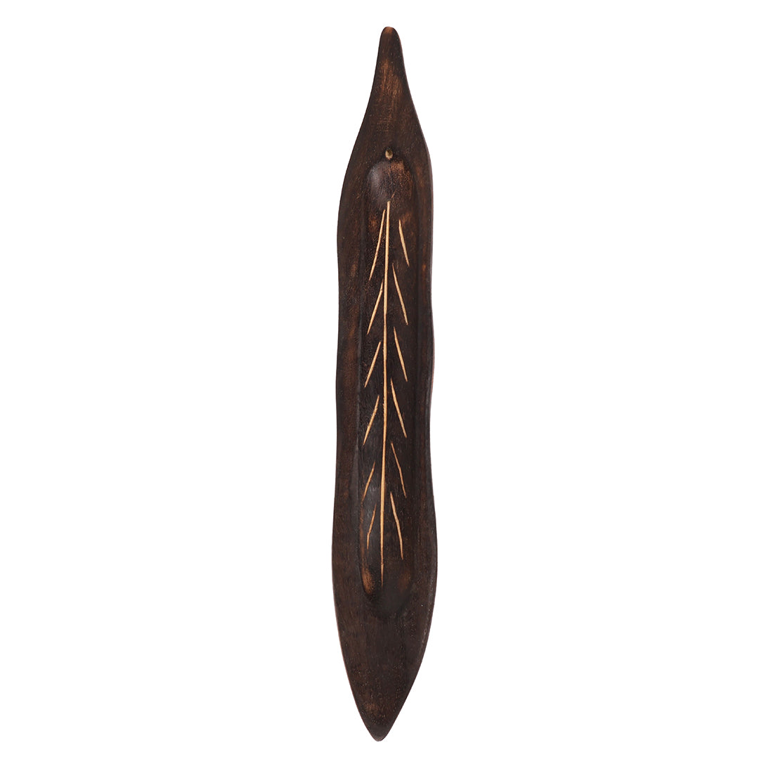 Brown Leaf incense Holder