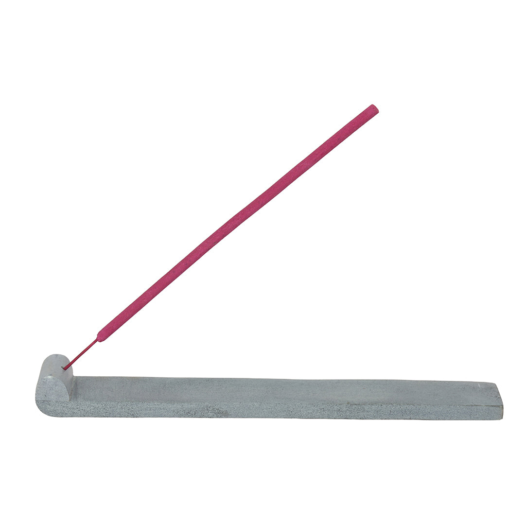 Gray Ceramic Incense Holder