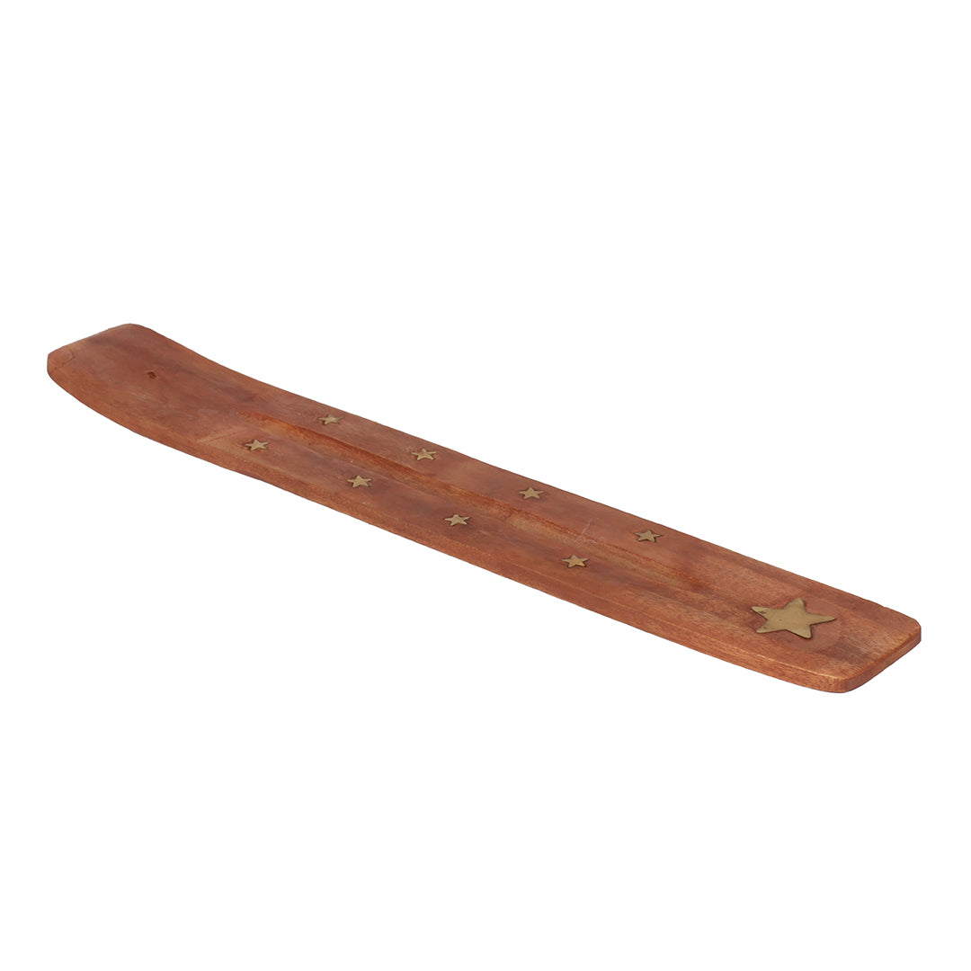 Brown Wooden Incense Holder
