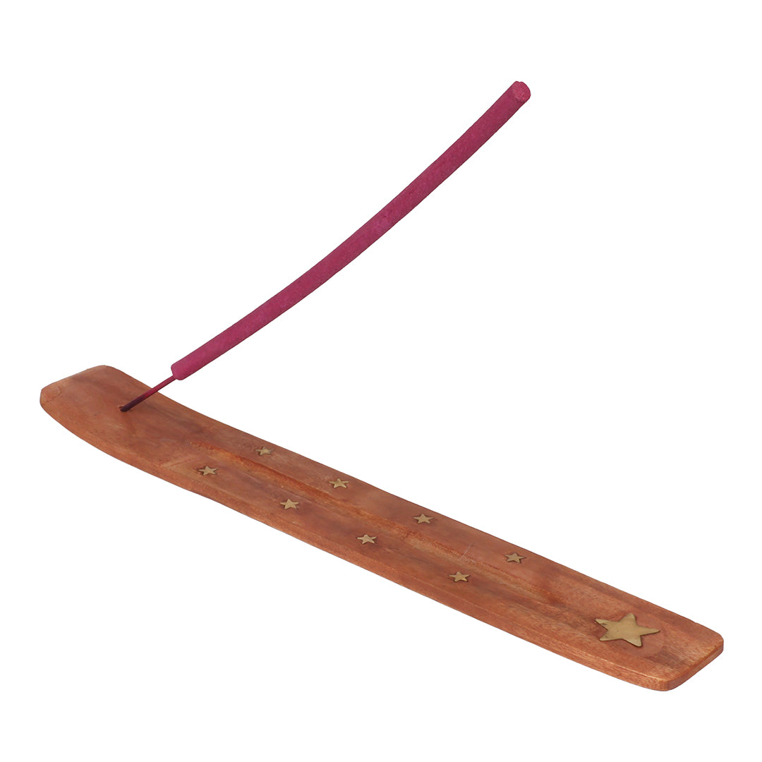 Brown Wooden Incense Holder