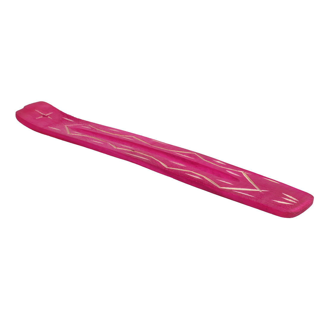 Pink Wooden Incense Holder