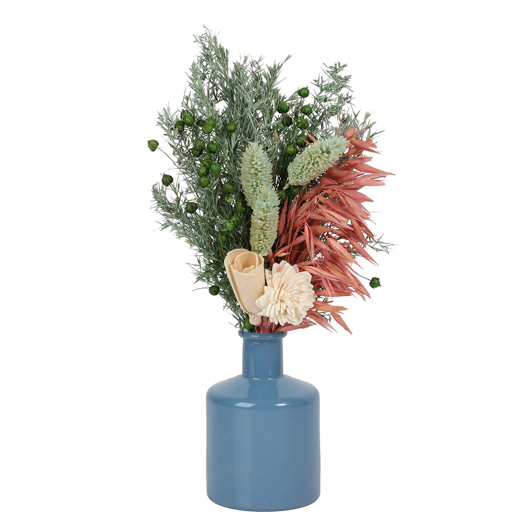 Ocean Glass Flower Vase