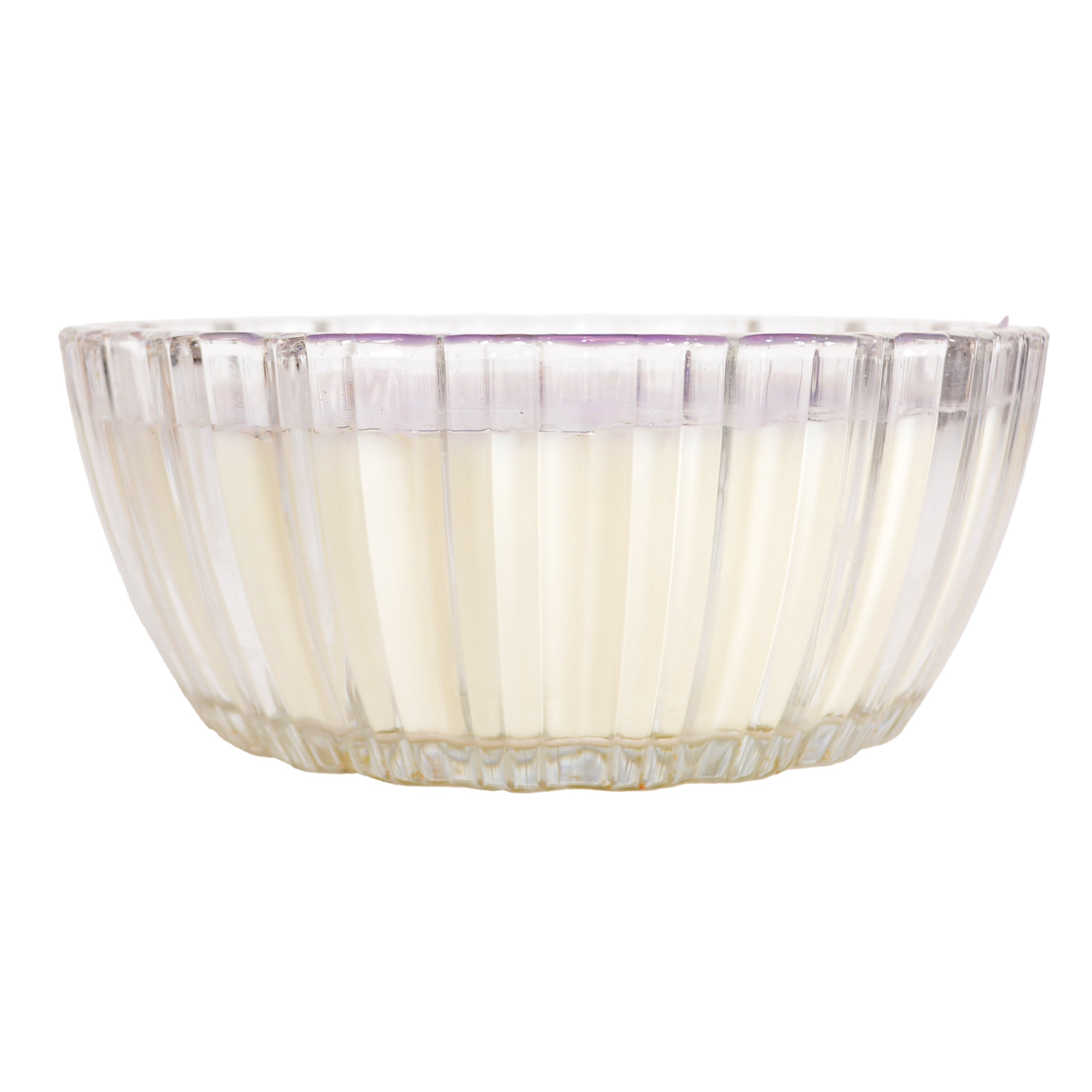 Lavender Woods Scalloped Candle