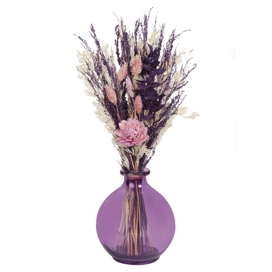 Lilac Grace Round Flower Vase