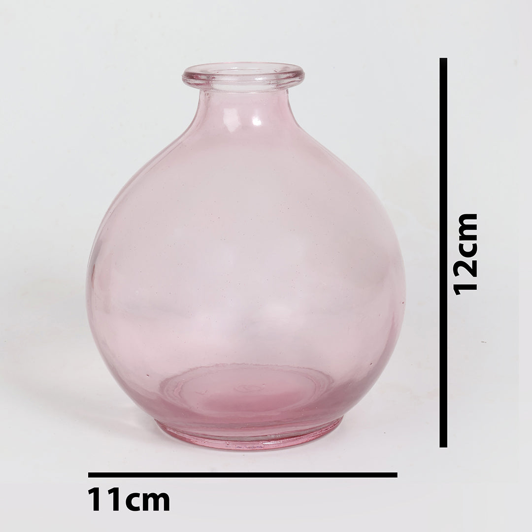 Royal Bloom Round Flower Vase