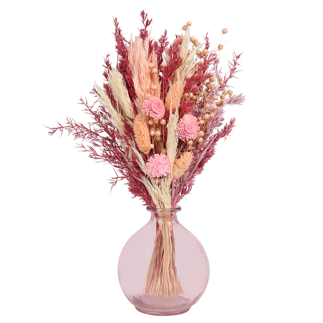 Royal Bloom Round Flower Vase