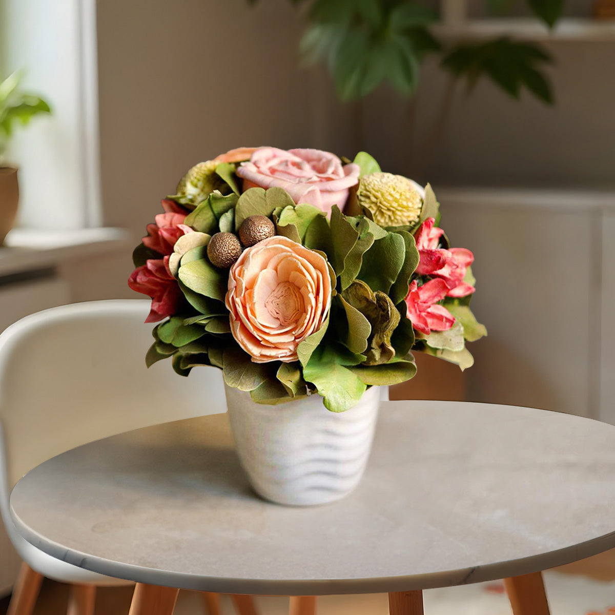 Rustic Blooms Table Decor