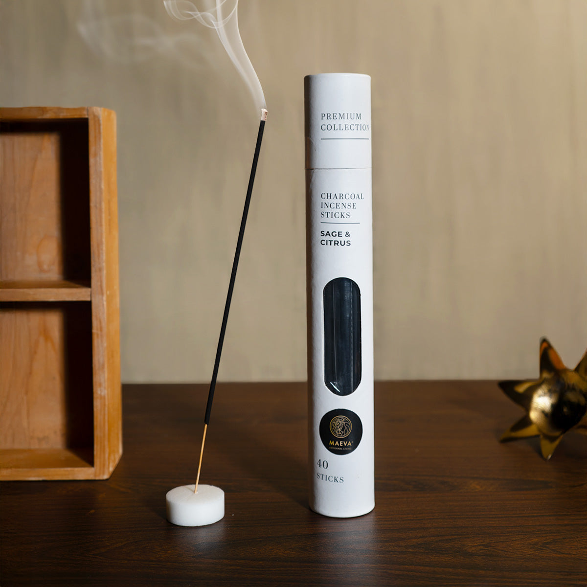 Sage & Citrus Charcoal Incense Sticks