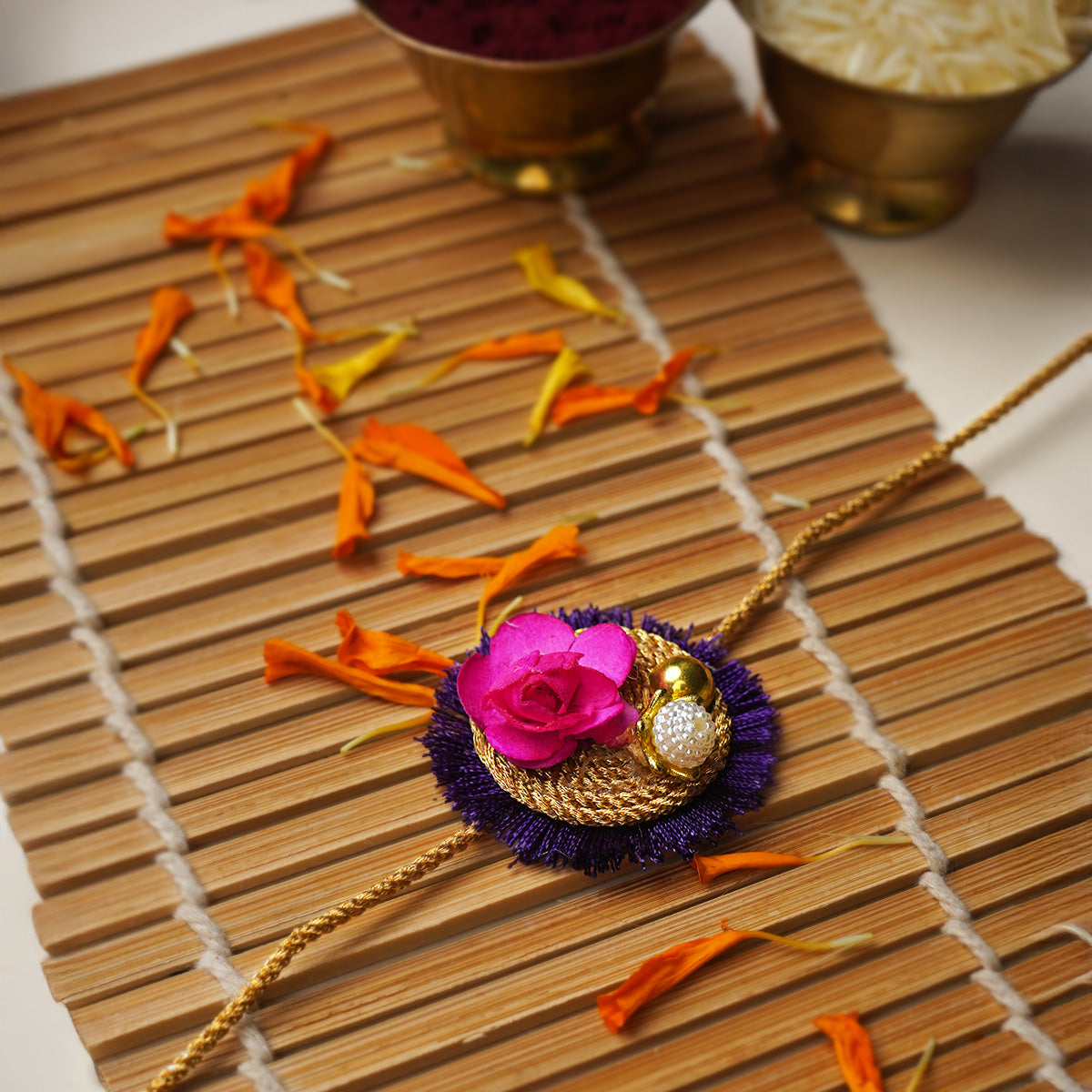 Gulbahaar Violet Rakhi - KID