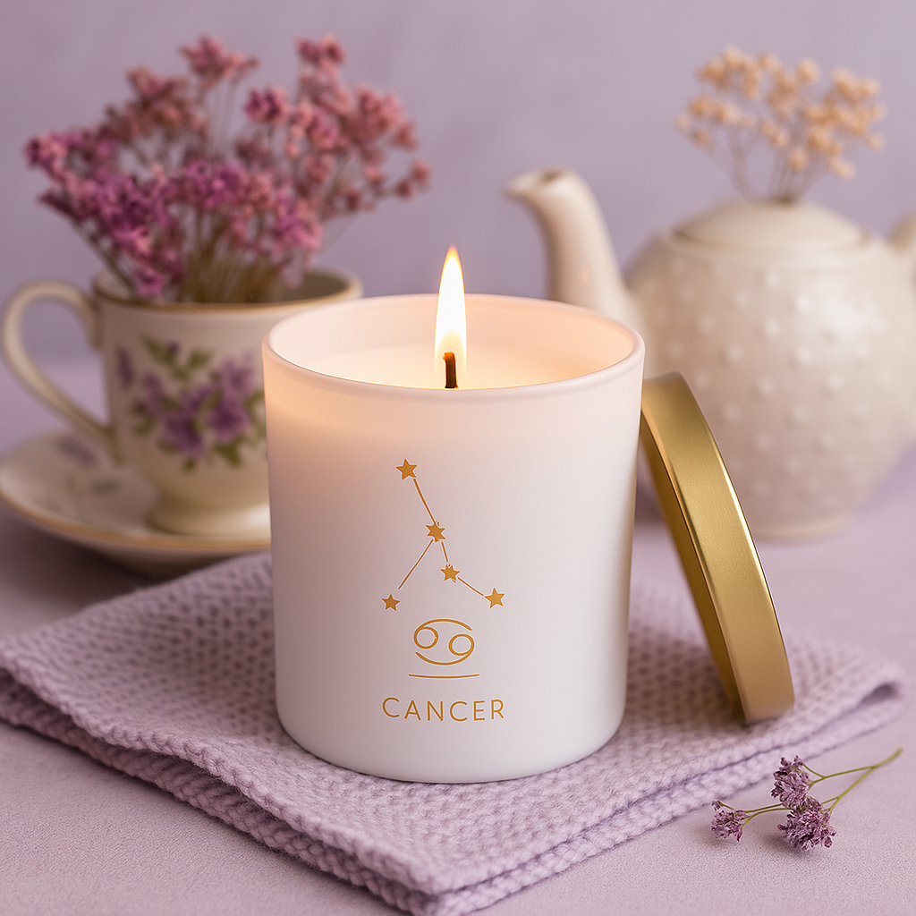 Cancer Zodiac Scented Jar Candle