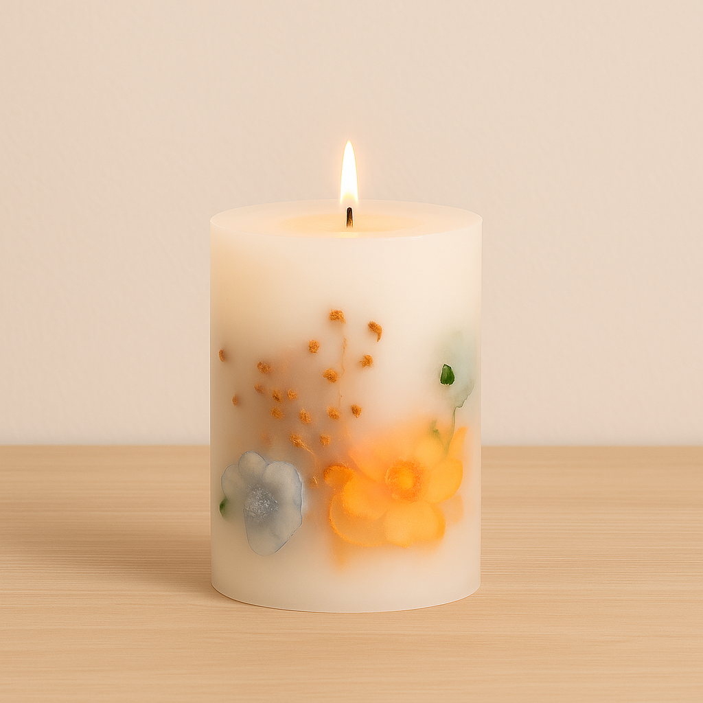 Radiant Bloom Botanical Candle - Large