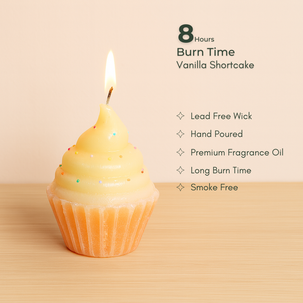 Vanilla Cupcake Candle