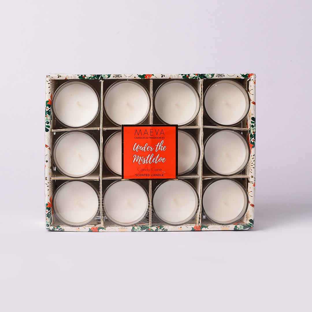 12 Days of X-mas Shot Glass Candles