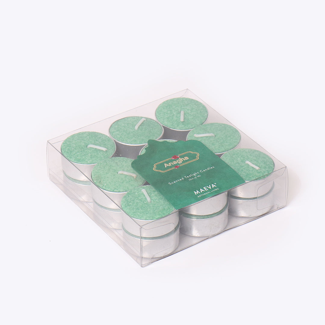 Anagha Scented Tealight Candles - Pack of 18