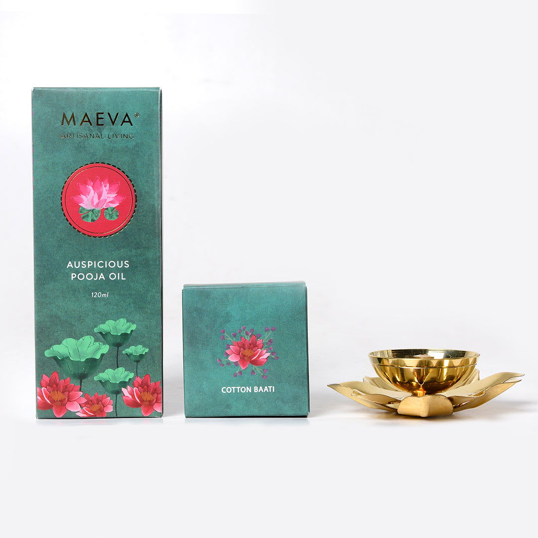 Anagha Pooja Oil Set | Puja Oil Set for Diwali