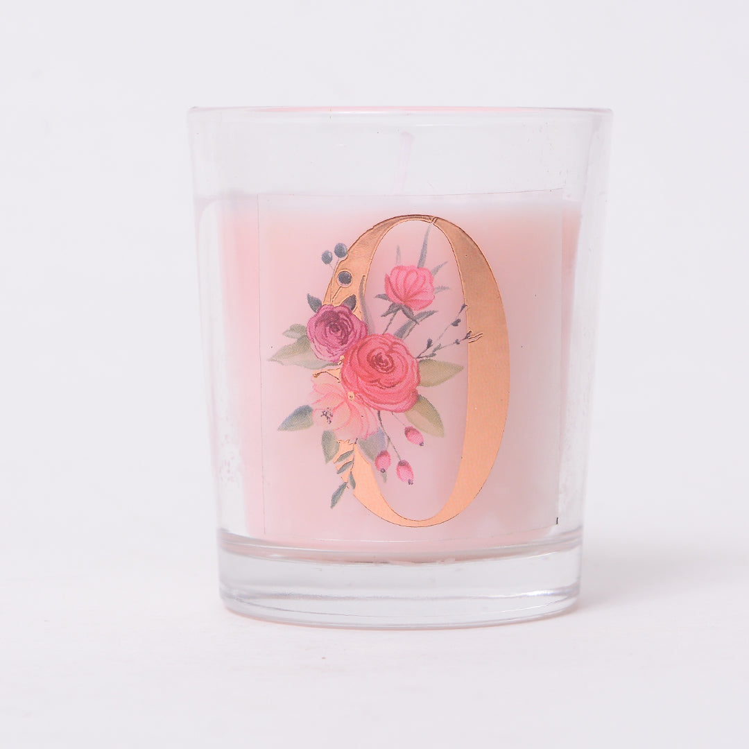 Monogram Shot Glass Candles