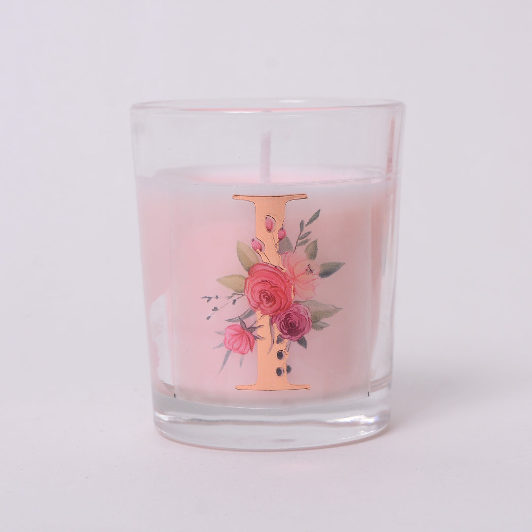 Monogram Shot Glass Candles