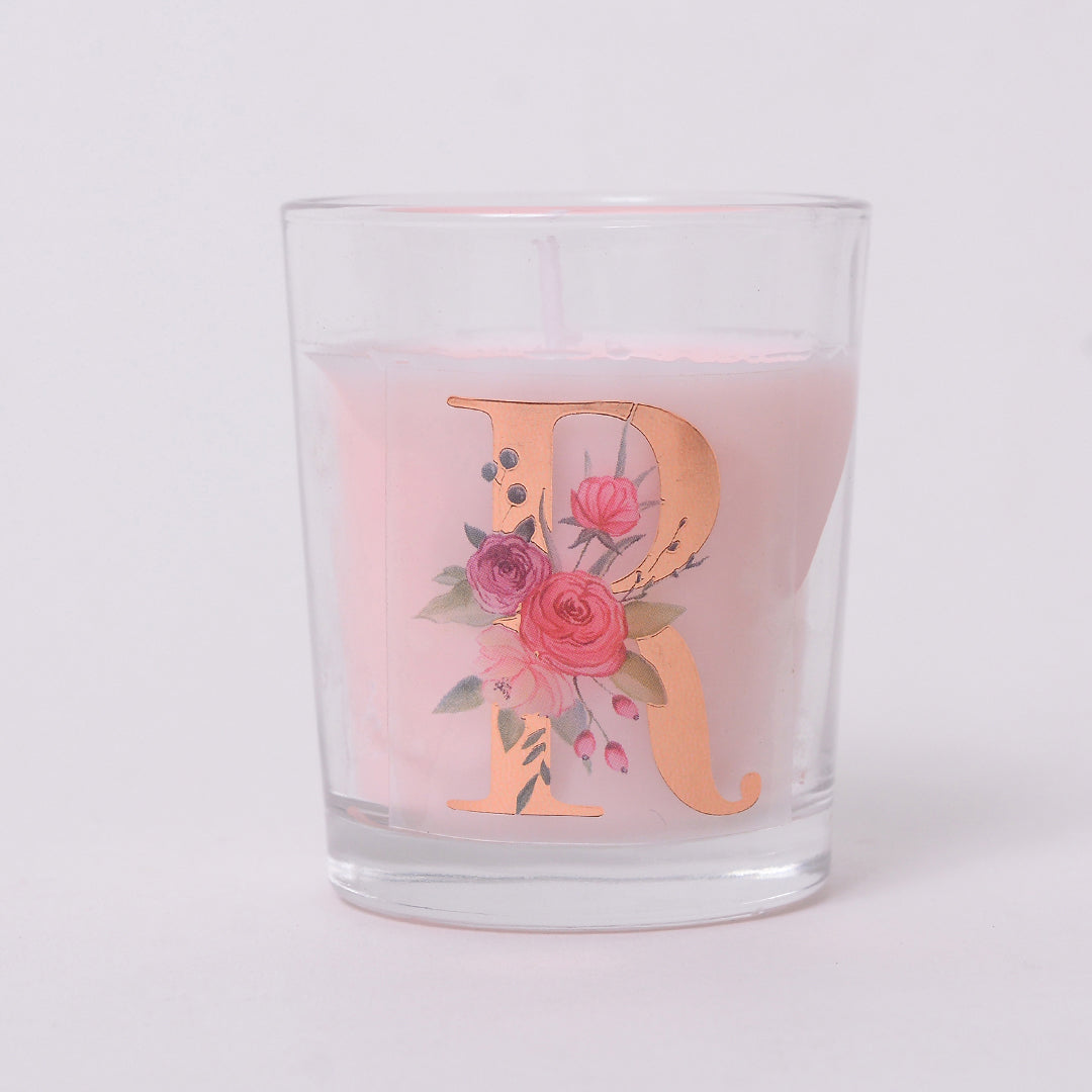 Monogram Shot Glass Candles