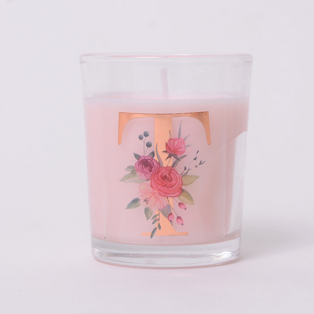 Monogram Shot Glass Candles