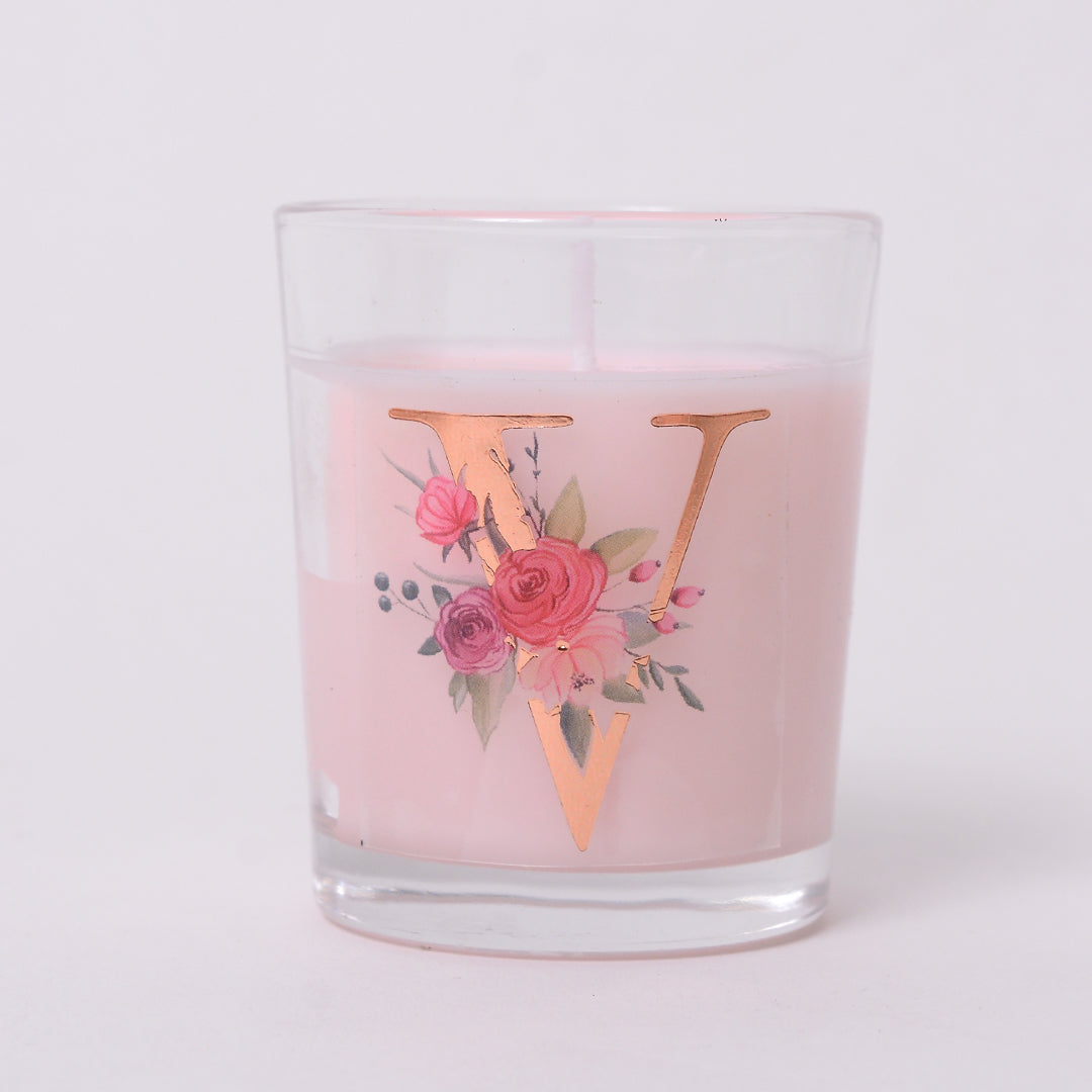 Monogram Shot Glass Candles