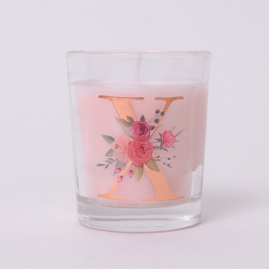 Monogram Shot Glass Candles