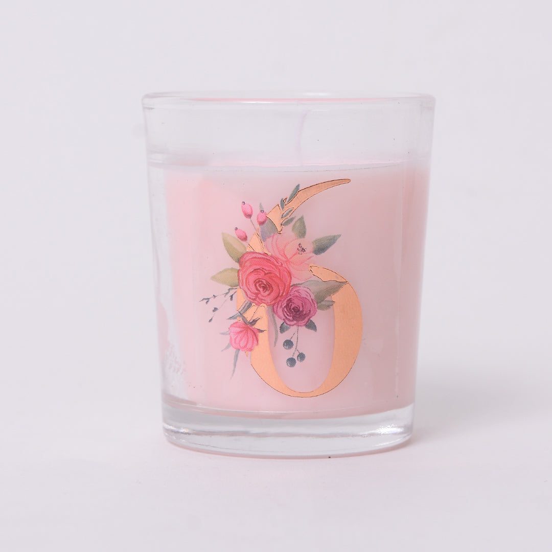 Monogram Shot Glass Candles