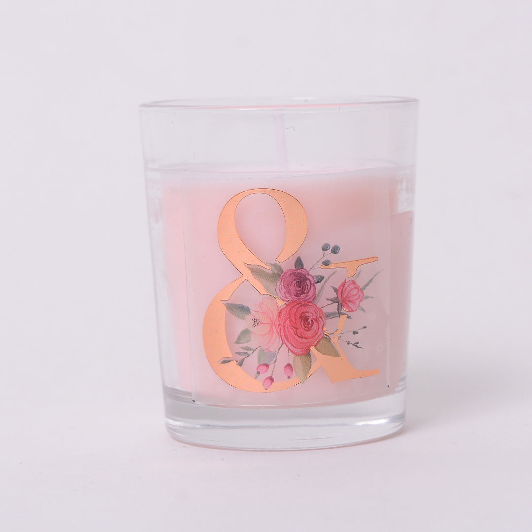 Monogram Shot Glass Candles