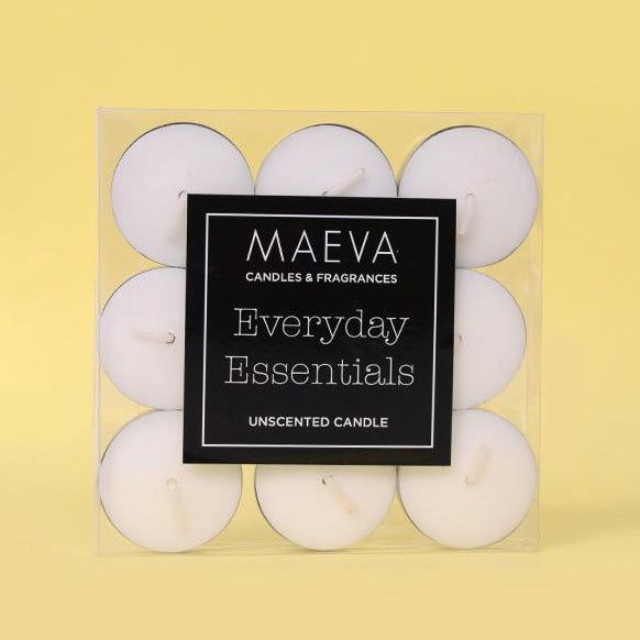 Tealight Candles - Pk of 9 for Home Decoration | Tea Light Candles Price Available